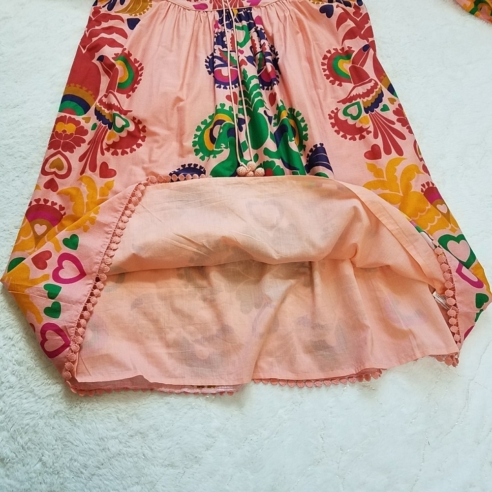 FARM Rio Peach Amulet Midi-Dress - Picture 10 of 16